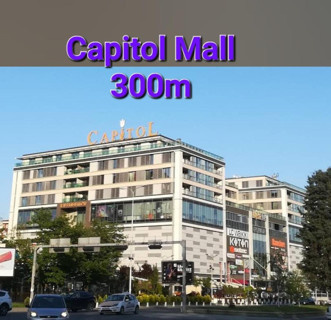 New Apartment 8, Self Check-In, Free Parking Skopje Ngoại thất bức ảnh